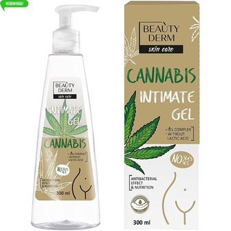 Гель для інтимної гігієни Beauty Derm Cannabis 300 мл