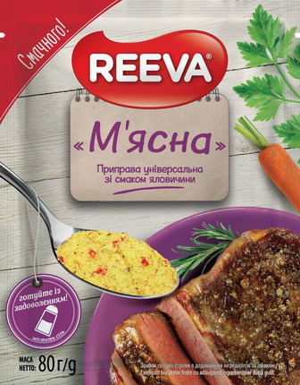 Приправа Reeva М`ясна, 80 г