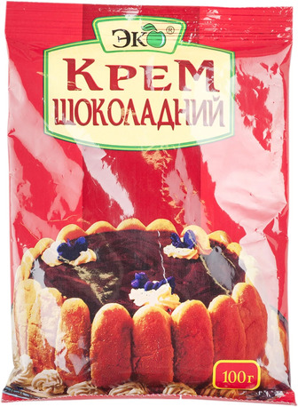 Крем Еко шоколадний сухий, 100 г