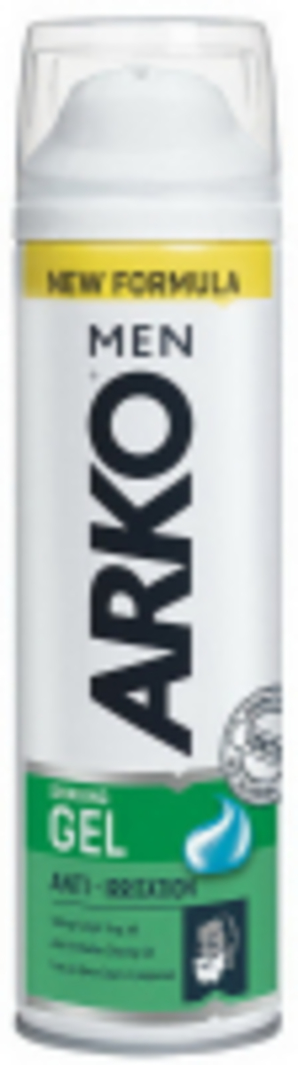 Гель для гоління ARKO Men Anti-Irritation Проти подразнень, 200 мл