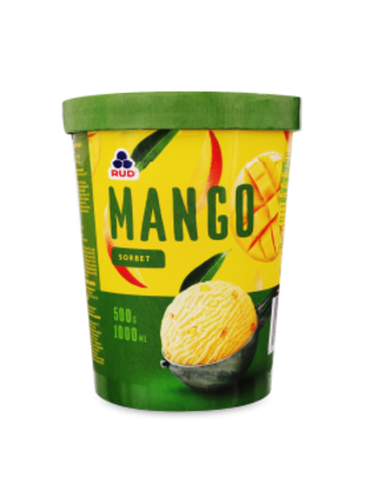 Морозиво Рудь манго відро, 500 г