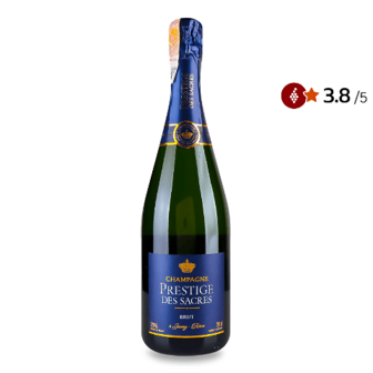 Шампанське Prestige des Sacres Brut Prestige 0,75л (0,75л)