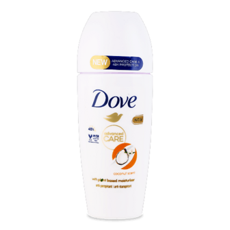 Дезодорант роликовий Dove Advanced Care кокос 50мл