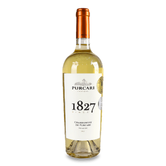 Вино Purcari «Шардоне» біле сухе 0,75л