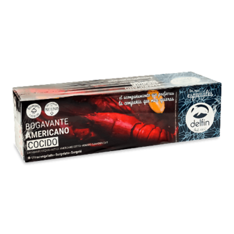 Омар Delfin варено-морожений 350/400 350г (350г)