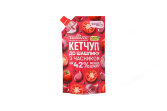 Кетчуп «До шашлику з часником» ТМ “Приправка”, 250 г