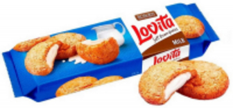 Печиво Roshen Lovita Soft Cream Milk 127г