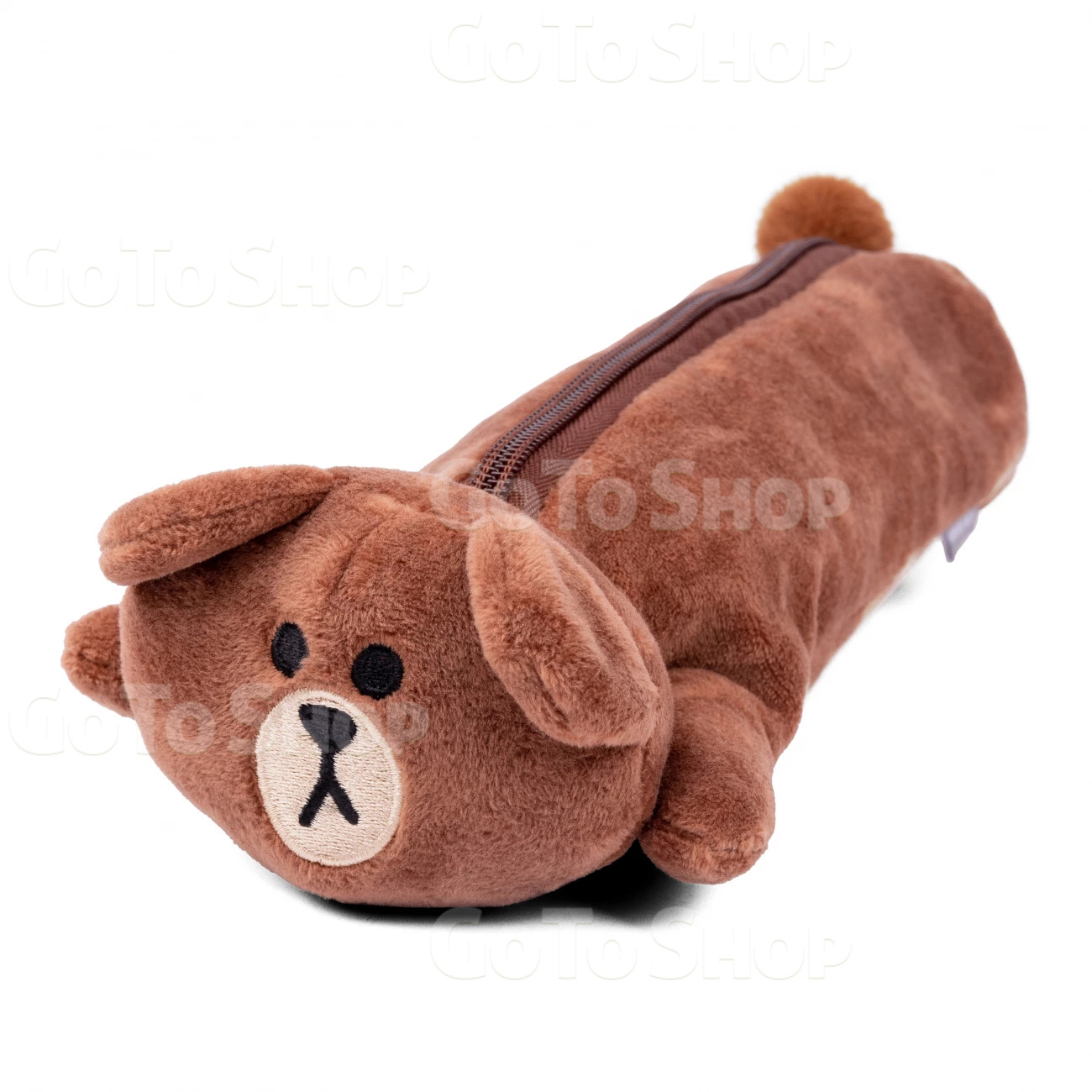 Пенал YES м&#039;який Line Friends Brown