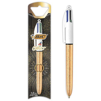 Ручка кулькова BiC, 4 кольори