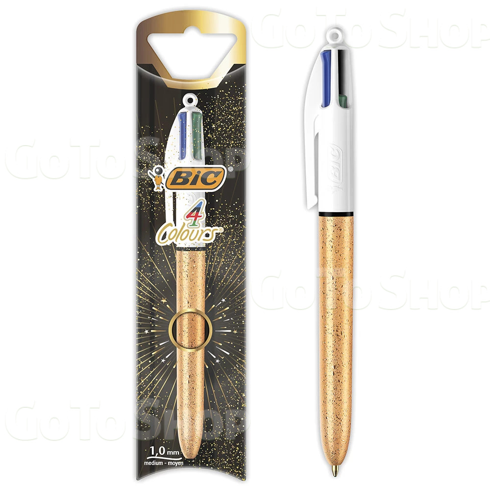 Ручка кулькова BiC, 4 кольори