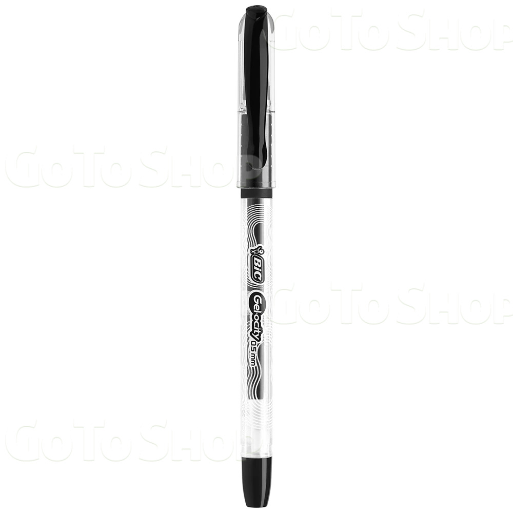 Ручка гелева BIC Gelocity Stic чорна, 1 шт.