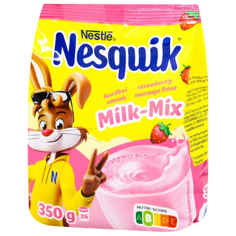 Напій розчинний Nesquik Milk-Mix зі смаком полуниці 350 г