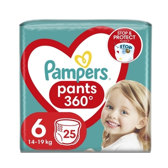 Підгузники-трусики 25 шт Pampers (6) 