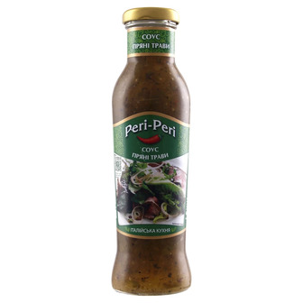 Соус Peri-Peri Пряні трави, скляна пляшка, 310 г