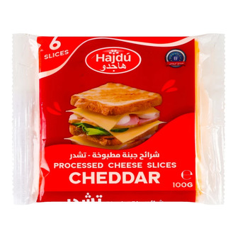 Слайси сирні Hajdu Cheddar 37% 100 г