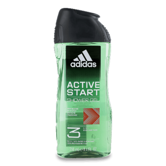 Гель для душу Adidas Active Start 3в1 250мл (250мл)