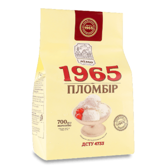 Морозиво Лімо 1965 пломбір 700г