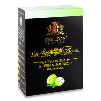 Чай зелений Chelton The Noble House Green&Soursop 100г