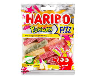 Цукерки Haribo Кисла картопля фрі желейні 100г