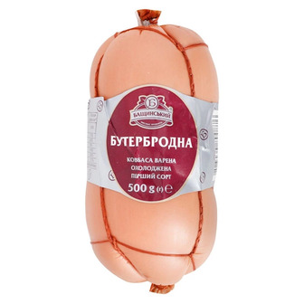 Ковбаса Бащинський Бутербродна варена 1/ґ 500г