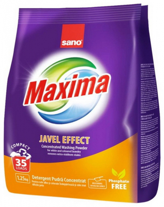 Пральний порошок Sano Maxima Javel 1.25кг