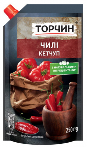 Кетчуп Торчин Чилі 250г д/п