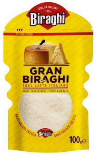 Сир Biraghi Гран Бірахі 32% 100г Італія тертий