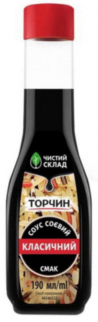 Соус Торчин соєвий класичний 190мл