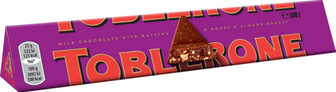 Шоколад Toblerone Fruit&Nut молочний мед та мигдаль 100г