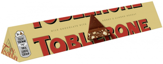 Шоколад Toblerone молочний мед та мигдаль 100г