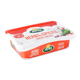 Сир-крем Arla з травами та спеціями 50% 200г