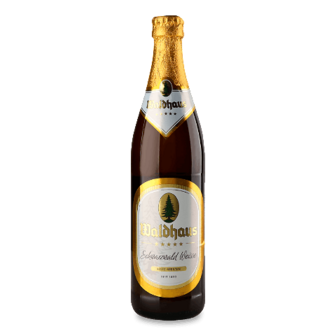 Пиво Waldhaus Schwarzwald Weisse світле нефільтроване 0,5л (0,5л)