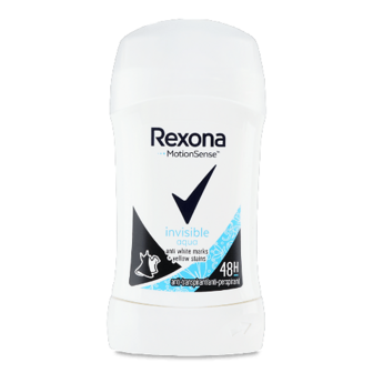 Дезодорант-стік жіночий Rexona Invisible Aqua 40мл