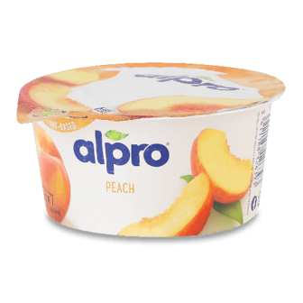 Десерт Alpro соєвий ферментований з персиком 150г