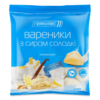 Вареники «Геркулес» з сиром 400г (400г)