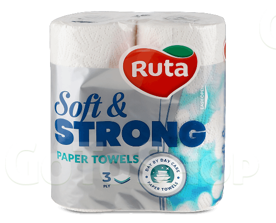 Рушники паперові Ruta Soft Strong 2шт/уп