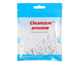 Нитка зубна Cleanstar 30шт