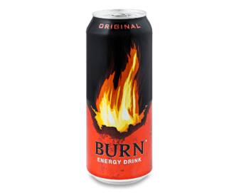 Напій енергетичний Burn Original безалкогольний (0,5л)