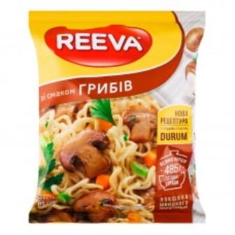 Локшина Ш/П Смак ГрибІв 85Г Reeva
