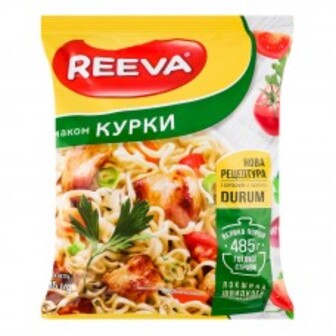Локшина Ш/П Смак Курки 85Г Reeva