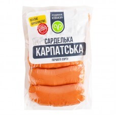 Сарделька Карпатська 1Гат Г/У 400Г Родинна Ковбаска