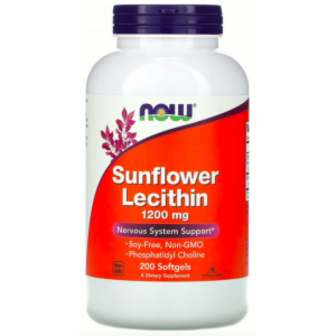 Sunflower Lecithin 1200 мг - 200 софт гель