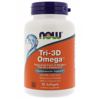 Tri-3D Omega-3 - 90 софт гель