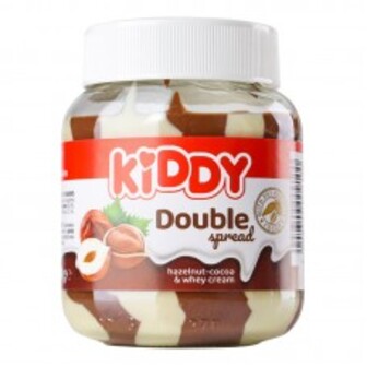 КРЕМ ШОКОЛ/ГОРIХ ДВОКОЛІРН С/Б 350Г KIDDY