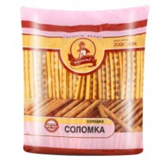 СОЛОМКА СОЛОДКА 150Г КУХАРОЧКА