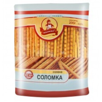 СОЛОМКА СОЛОНА 150Г КУХАРОЧКА