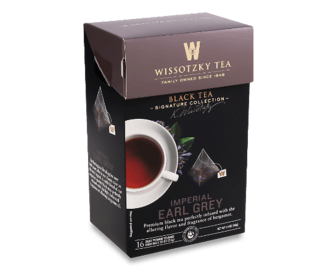 Чай чорний Wissotzky Tea Imper Earl Grey з ароматом бергамота