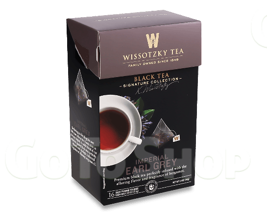 Чай чорний Wissotzky Tea Imper Earl Grey з ароматом бергамота