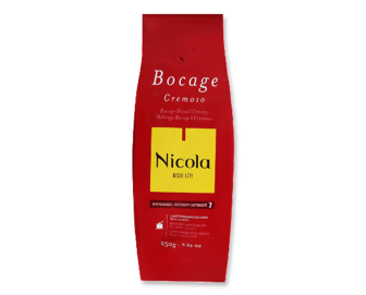 Кава в зернах Nicola Bocage cremoso смажена