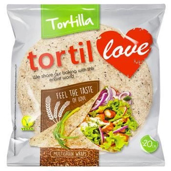 Тортилья Tortillove мультизлакова, 20 см 2, 40 г